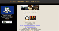 Desktop Screenshot of connecticutbackgammon.com